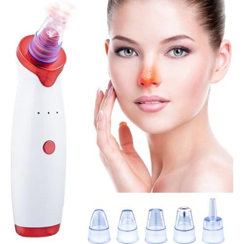 Household Electric Vacuum Blackhead Beauty Equipment Clean Pores Remove Blackheads 6-In-1 Pore Cleansing Beauty Equipment 42D