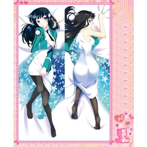 Anime Cartoon mahouka koukou no rettousei The Irregular at Magic High School Bolster Hugging Pillow Case Cover Pillowcas No.9080