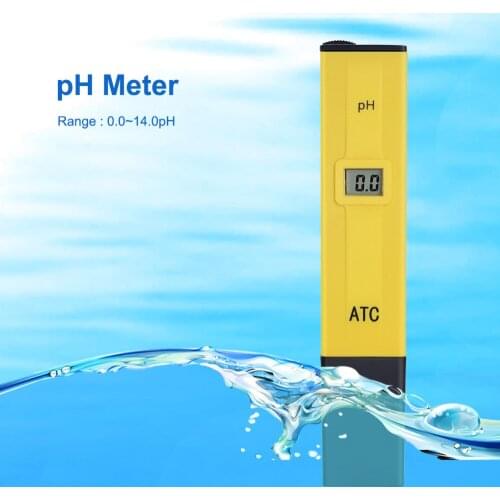 NEW Metal Probe Digital pH Test Pen Portable pH Meter Water Quality Analyzer pH Tester Without Box