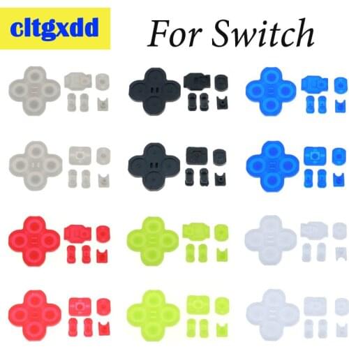 Cltgxdd Silicon Rubber Button For Nintendo Switch Joy-Con Left Right Controller button conductive silicone pad