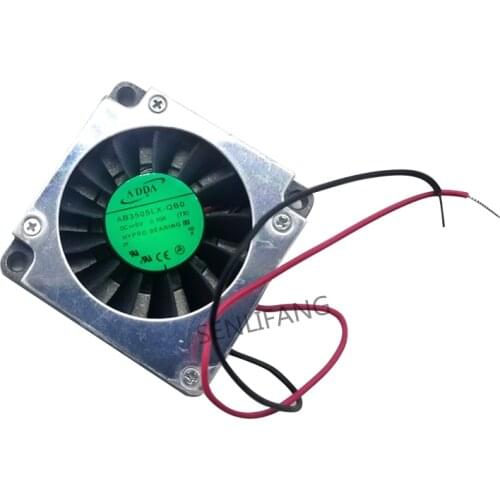 FOR ADDA AB3505LX-QB0 DC 5V 0.10A 35X35X07mm 2-wire Server Square blower Fan