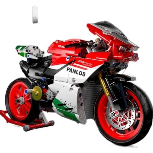 New Motorcycle Building Blocks sets Racing Off Road Moto model Bricks Speed Champions Sports City Motorbike Toys Gifts