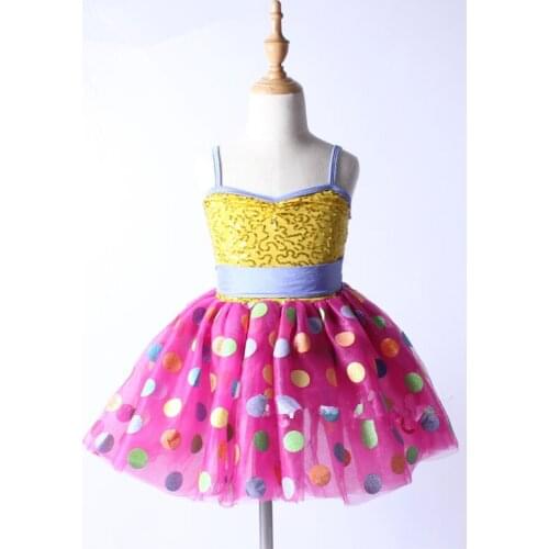 Hot Selling! Shining Sequin Top Bodice Kids Stage Performance Dance Costume,Child Professional Ballet/Jazz/Tap Dance Tutu Dress
