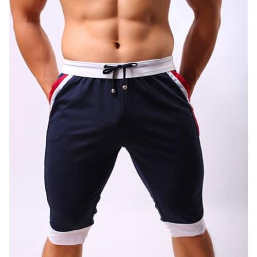 Hot Design Men Sport Gym Running Shorts 3/4 Fitness Basketball Training Leggings Jogging Trousers Quick Drying
