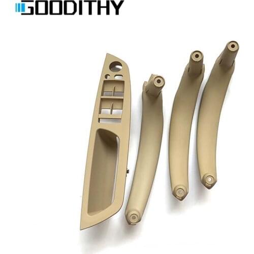 New LHD Left Hand Driver Door Handle 4PCS Set Replacement For BMW X5 X6 E70 E71