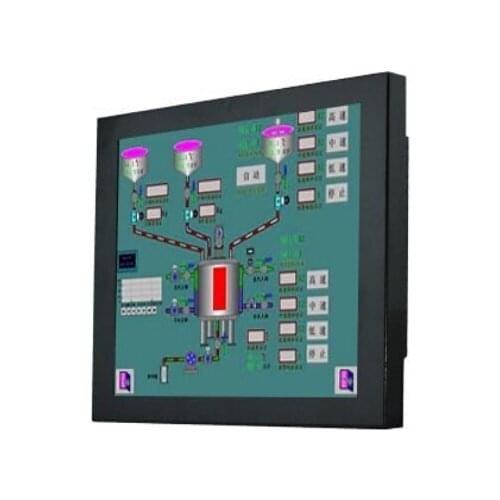 OEM Resisitive KWIPC-15-8 Industrial Touch Panel PC,15'' Dual i3 3.5G CPU, 2G RAM 32G Disk 1024 x 768 Resolution 1 Year Warranty