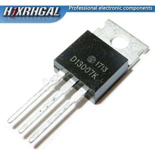 1PCS/LOT D13007K TO-220 package transistor authentic