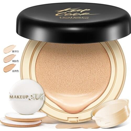 Sunscreen Air Cushion BB CC Cream Concealer Moisturizing Foundation Whitening Makeup For Face Beauty Makeup With Refill