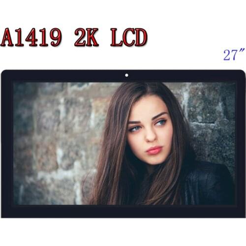 For iMac A1419 2K HD LCD Display Screen with glass assembly LM270WQ1 SD F1 F2 For iMac 27" late 2012 2013 MD095/096 ME088/089