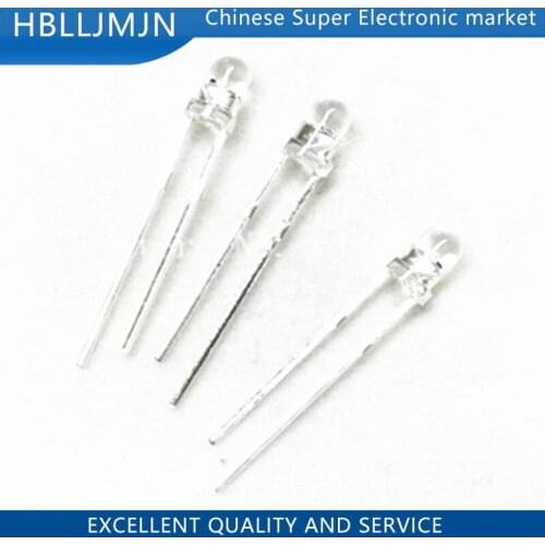 100PCS 2PIN 3MM RGB 7 color Fast flash LED light-emitting diode (LED) 3mm RGB 7 color fast flash LED