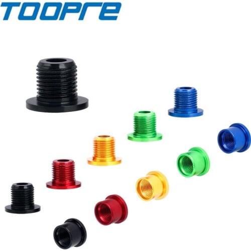 TOOPRE Mountain Bike Colour 5 Pcs Chainwheel Bolts 9.6/10.6g Iamok Aluminium Alloy Chainring Nails Ultra Light Bicycle Screws