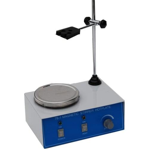 78-1 Magnetic Heating Stirrer with Hotplate (outlet), Speed Range 0-2400rpm, Heating Power 200W, Motor 25W