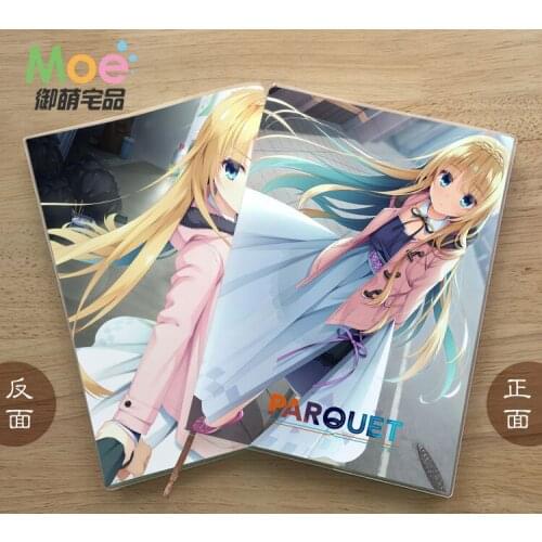 Anime Parquet lbaraki Rino Kidotsubasa Figure Student Writing Paper Notebook Delicate Eye Protection Notepad Diary Memo Gift