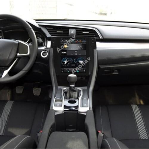 Car autoradio Multimedia Player For Honda-Civic 2016-2018 car GPS navigation 2din android radio MP3 player vertical screen