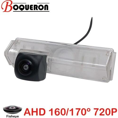 Fisheye 170 Degree 1280x720P HD AHD Car Vehicle Rear View Reverse Camera for Mitsubishi Pajero Sport Dark Attrage Mirage 2008