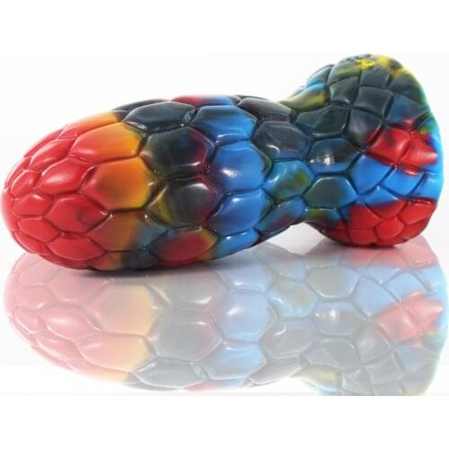 New Dragon Scale Huge Anal Plug Big Butt Anal Dildo Sex Toys For Woman Men Beads Anus Expansion Prostate Massage Erotic Sex Shop