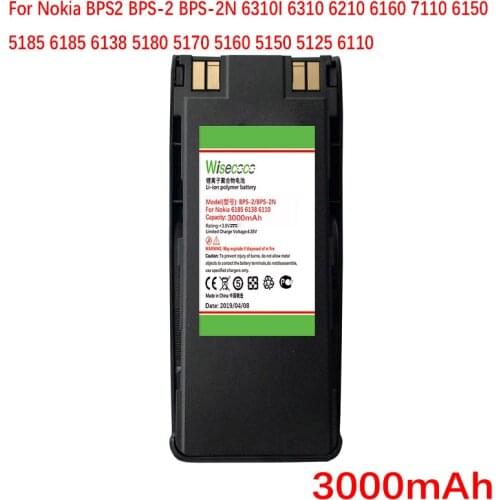 BPS-2N NEW Battery For Nokia 6310I 6310 6210 6160 7110 6150 5185 6185 6138 5180 5170 5160 5150 5125 6110