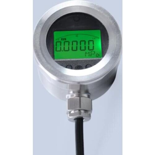 Stainless steel digital display LCD liquid crystal pressure transmitter GMP hygienic pressure transmitter ExiaIICT6 intelligent