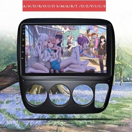 For Honda CRV CR-V 1995-2001 Car Radio Audio GPS Monitor 9" IPS Android 10 Auto Radio Navigation Stereo 4G lte WIFI Carplay