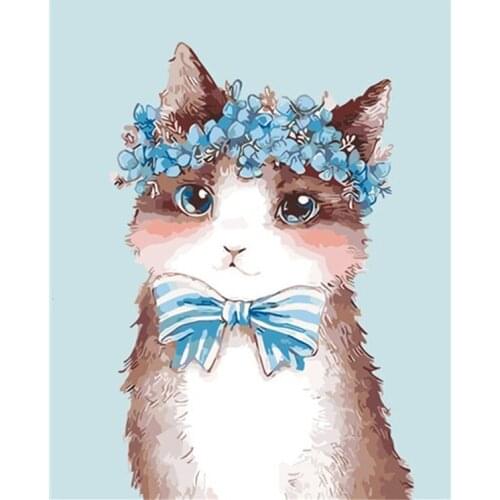 Animal Diamand Painting Cat 5D Diamond Painting Full Drill Cross Stitch Kits EmbroideryDiamond Painting Full Drill New Arrivals