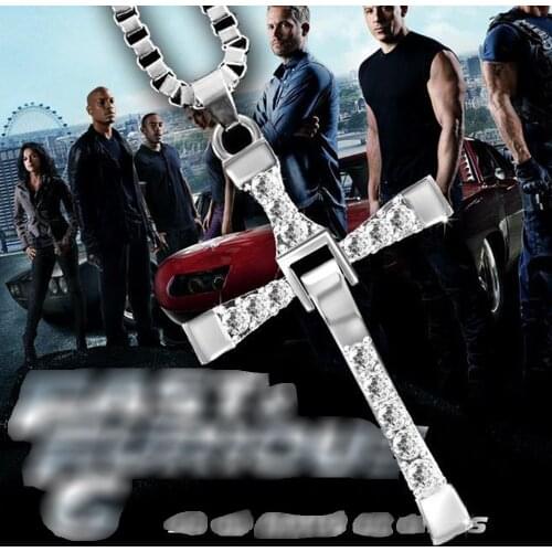 Cross dominic toretto speed and passion series Toledo same necklace jewelry sweater chain necklace free shipping