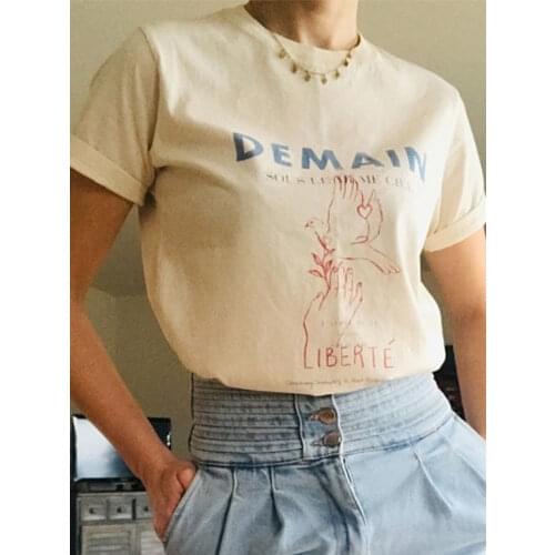 La melancolie Womens Summer T-shirts