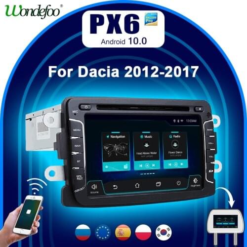 IPS DSP Android 9.0 4G 64G CAR GPS For Dacia Sandero Duster Captur Lada Xray 2 Logan 2 DVD PLAYER RECEIVER PC
