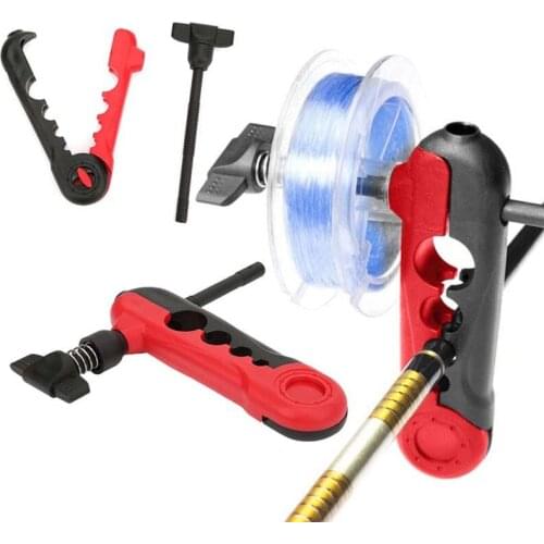 Mini Fishing Line Winder Reel Spool Spooler Machine Spinning & Baitcaster Reel Spool Spooling Device Station System