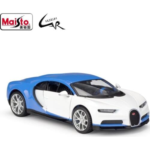 Maisto 1:24 Model Car Simulation Alloy Racing Metal Toy Car Children Toy Gift Collection Modified Version Bugatti Chiron