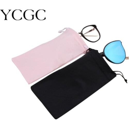 Soft Cloth Sunglasses Bag Microfiber Dustproof Storage Pouch Glasses Carry Bag Portable Eyewear Case Container