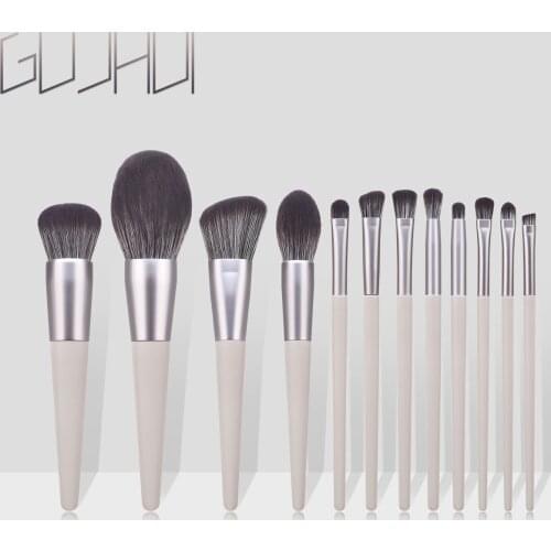 12pcs Makeup Brushes set Cosmetic Tools For Powder Foundation Blending Eyebrow Brush Facial Make Up Tools kit