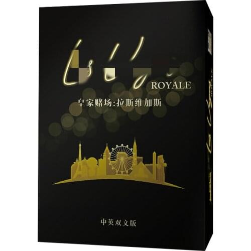 Board Game Vegas Cards Game Royal Edition 20 Th Anniversary of Chinese and English Las Vegas Board Game Spot