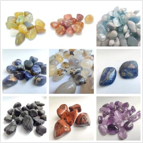 50g Natural Crystal Specimen Fluorite Obsidian Tourmaline Aquamarine Rose Quartz Amethyst for Aquarium Home Decoration Healing