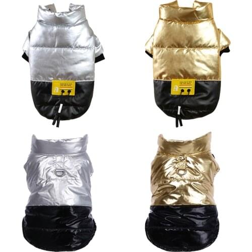 New Waterproof Dog Clothes Winter Warm Pet Dog Jacket Vest Coat Puppy Chihuahua Clothing For Small Medium Dogs French Bulldog