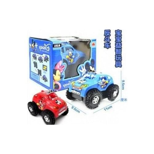 New best-selling childrens toys electric car stunt Mickey Mickey CARS automatic rollover electric car #2