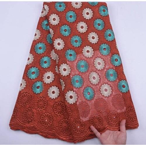 New Arrival Swiss Voile Lace Fabric With Embroidery High Quality African Lace Fabric 2020 Latest Cotton Volie Lace Fabric S1908