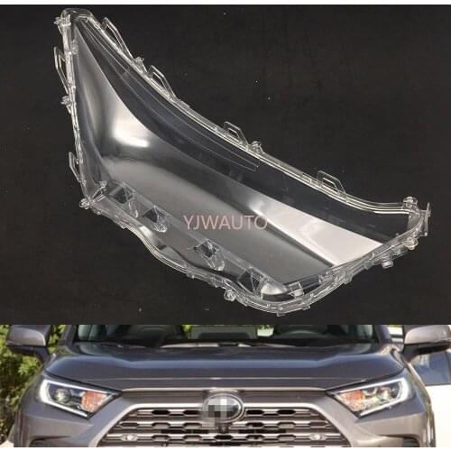 Car Headlight Lens For Toyota Rav4 2020 Headlamp Lens Car Replacement Auto Shell Cover