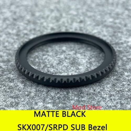NEW ARRIVAL Compatible With SKX007/SKX009/SRPD Sub Style Bezel 316L Stainless Steel Included Gasket Matte Black