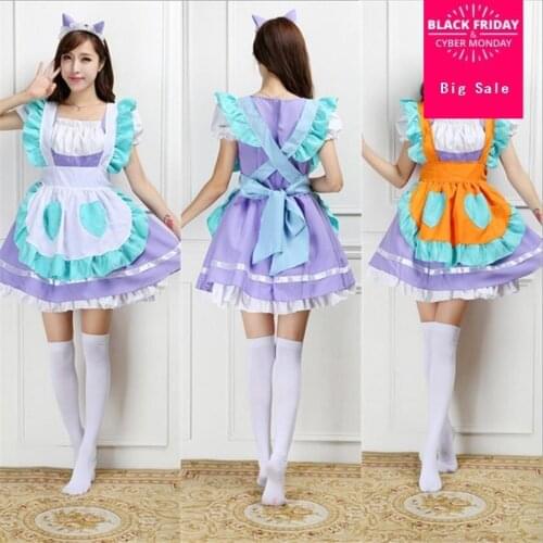 Japanese pink princess dress game animation role playing cosplay lolita dress cute dress female 2020 summer new dress L635