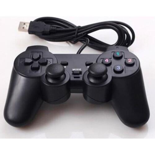 Vibration Joystick Wired USB PC Controller For PC Computer Laptop For WinXP/Win7/Win8/Win10 For PC computer Laptop Gamepad