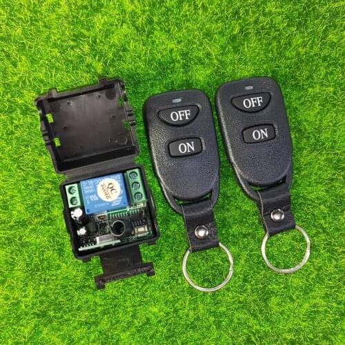 DC 12V Radio frequency RF remote control switch lamp/ lighting/LED switch 433.92 mhz Anti-theft Alarm System