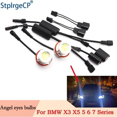 Angle Eyes LED Marker HALO For BMW 1 5 6 7 X5 X3 Series E60 M5 E61 E39 E87 E63 E64 E65 E53 LED Super Bright Led Energy Save