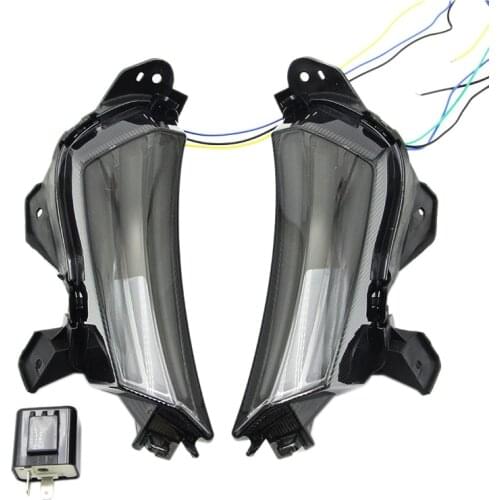 Motorcycle Front Turn Signal Led Winker Lamp Indicator Light for Yamaha Xmax250 Xmax300 2018 2019 2020