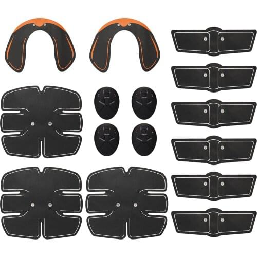 15pc EMS Muscle Stimulator Trainer Smart Fitness Abdominal Training Electric Body Weight Loss Slimming Device WITHOUT RETAIL BOX