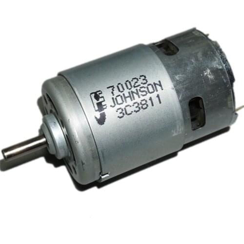 JOHNSON 775 Motor DC 12-20V 21500RPM High Speed Power Electric Drill Garden Tool Motor 5mm Shaft with Cooling Fan