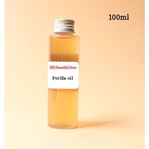 100ml-500ml organic cold pressed perilla seed oil handmade soap skin care raw material base oil