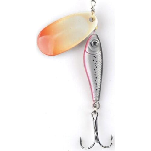 2pcsRoad Sub-bait Composite Rotating Sequin VIB Iron Plate Full Swimming Layer Metal Fake Bait Artificial Fish Swing Feeder Bait