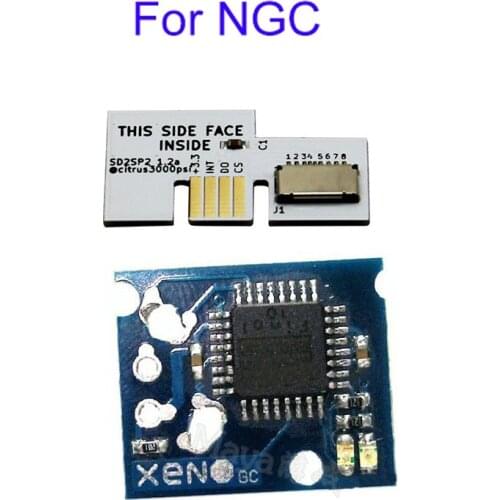 SD2SP2 Adapter Replacement Micro SD Card Reader + Xeno GC Chip for Nintendo Gamecube NGC NTSC Games Accessories