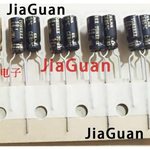 20PCS ELNA TONEREX 50V10UF 5X11MM ROB 10UF 50V tuner audio capacitor 10UF/50V TONEREX 100UF OFC