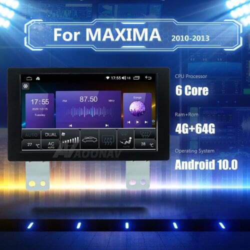 Android 10.0 car stereo auto radio For Nissan Murano z51 MAXIMA TEANA car radio 2010 2011 2012 2013 multimedia player GPS navi